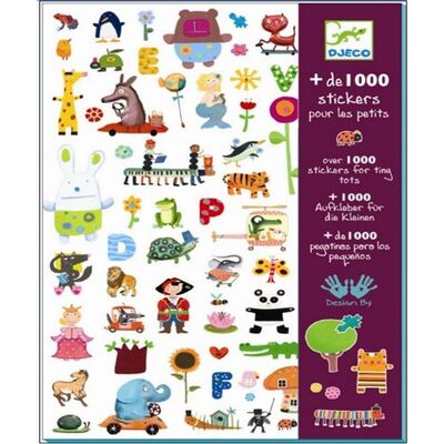 1000 Adet Sticker Seti For Little Ones