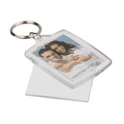 2 Fotoğraflı Akrilik Anahtarlık 3,5X4,5 Cm. - Acrylıc Keyring For Two Passport Photo - 2