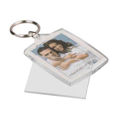 2 Fotoğraflı Akrilik Anahtarlık 3,5X4,5 Cm. - Acrylıc Keyring For Two Passport Photo - 2