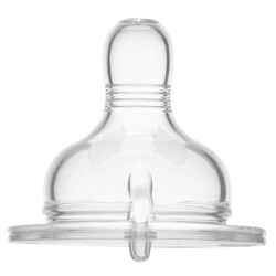 2 X Silikon Cam Biberon Emziği M/No2 6 Ay+ & Saklama Kutusu - Mamajoo