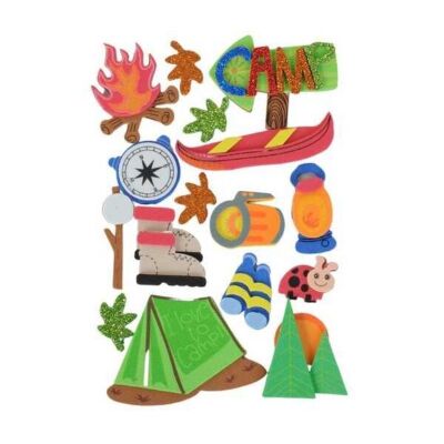 3D Eva Sticker Kamp - 1