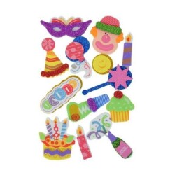 3D Eva Sticker Kutlama - Bu Bu