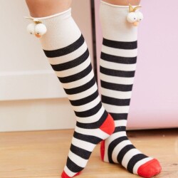 3D Eyes Kız Çocuk Diz Altı Çorap - Katia