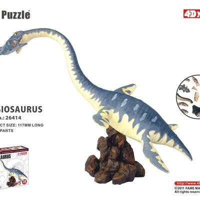 4D Puzzle Plesiosaurus