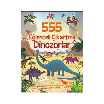 555 Eğlenceli Çıkartma Dinozor
