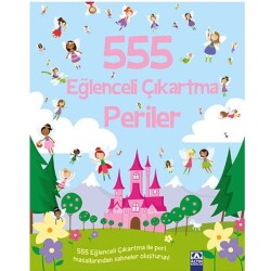 555 Eğlenceli Çıkartma Periler - Altın Kitaplar