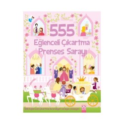 555 Eğlenceli Çıkartma Prenses Sarayı - Altın Kitaplar