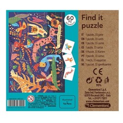 60 Parça Puzzle Find İt Yaz - Thumbnail