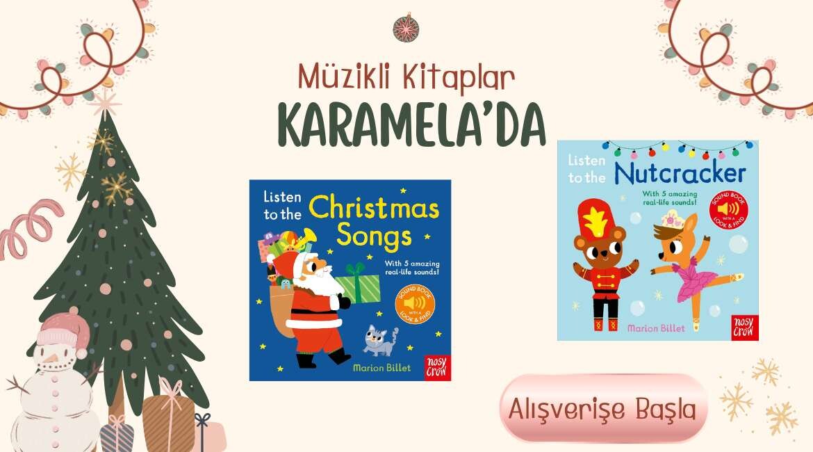 Yeni Yıl Hediyeleri Karamela'da Sesli Kitaplar