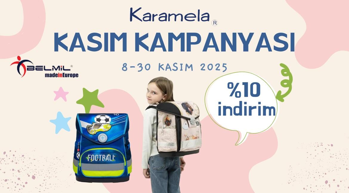 Belmil Kasım İndirimi Karamela'da 