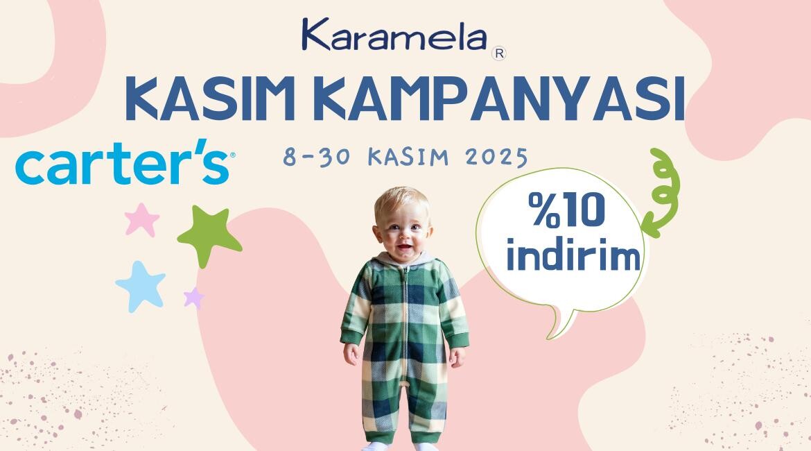 Carters Kasım İndirimi Karamela'da 2