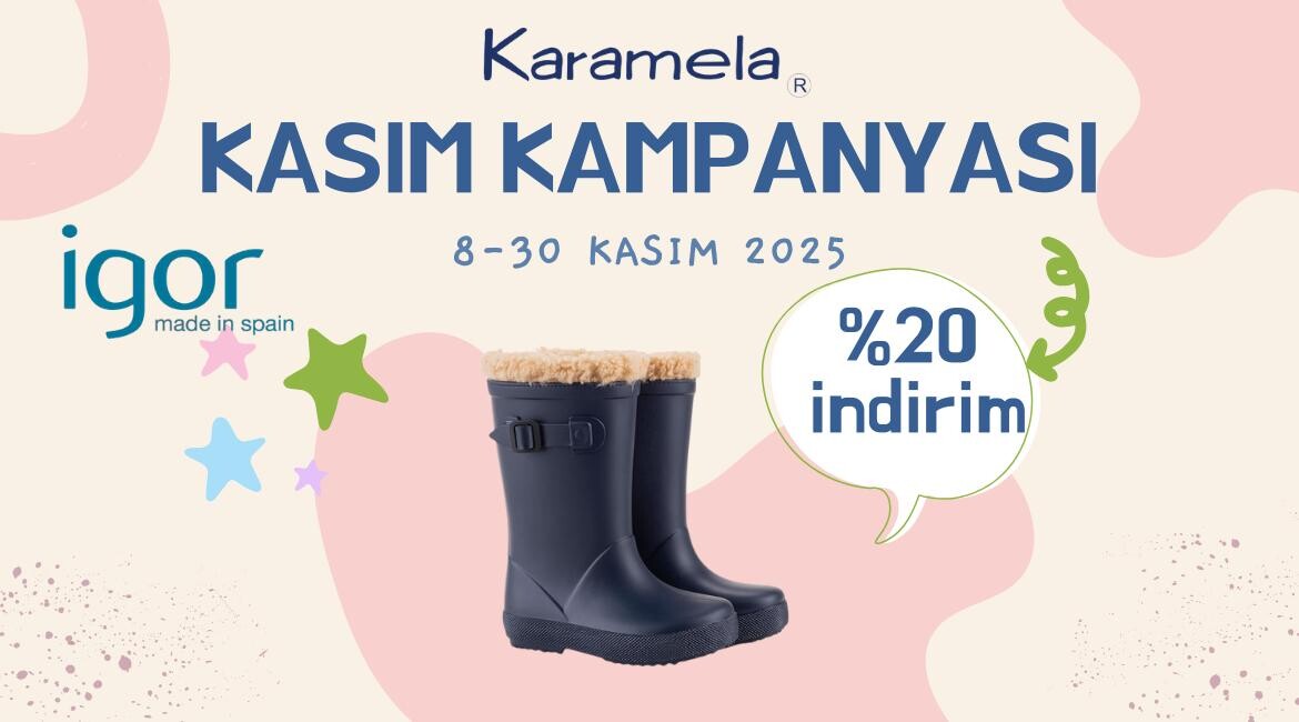 İgor Kasım İndirimi Karamela'da 