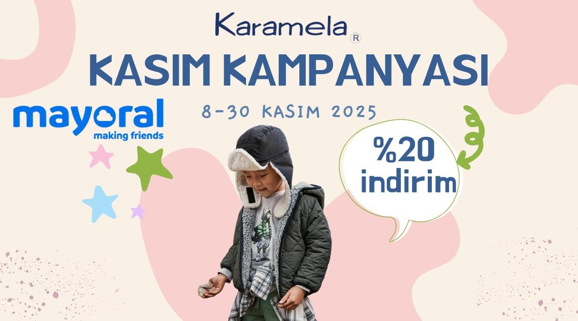 Mayoral Kasım İndirimi Karamela'da 3