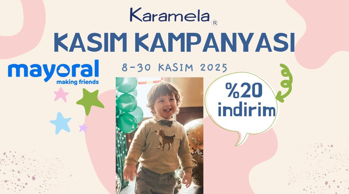 Mayoral Kasım İndirimi Karamela'da 4