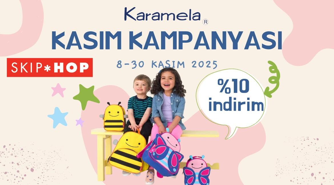 Skip Hop Kasım İndirimi Karamela'da 