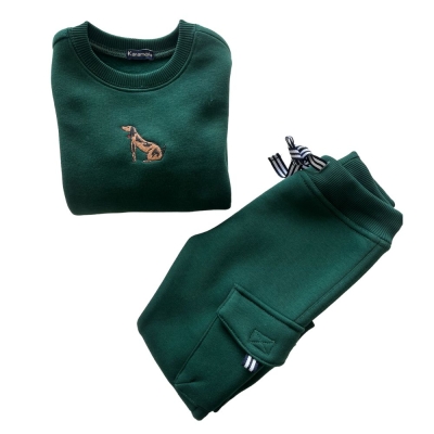 Karamela Unisex Eşofman Kombini Tazı - 1