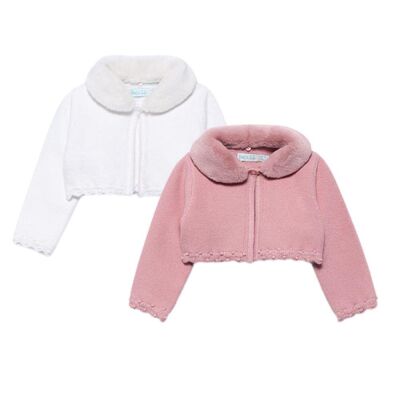 Abel Lula Kız Bebek Triko Hırka AW2405814 - 1