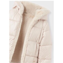 Abel Lula Kız Çocuk Çift Taraflı Kürklü Kaban 5870 - 3