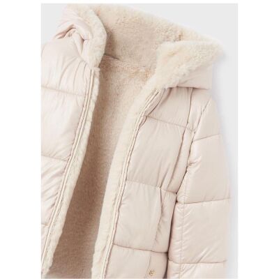 Abel Lula Kız Çocuk Çift Taraflı Kürklü Kaban 5870 - 3