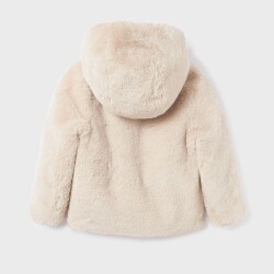 Abel Lula Kız Çocuk Çift Taraflı Kürklü Kaban 5870 - 4