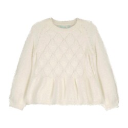 Abel Lula Kız Çocuk Triko Kazak 5852 - Abel Lula