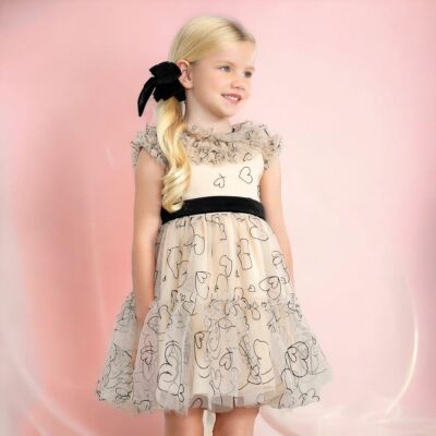 Abel Lula Kız Çocuk Tüllü Elbise 5540 - 1