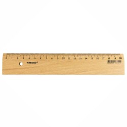 Ahşap Cetvel 20 Cm - Yıldızlar