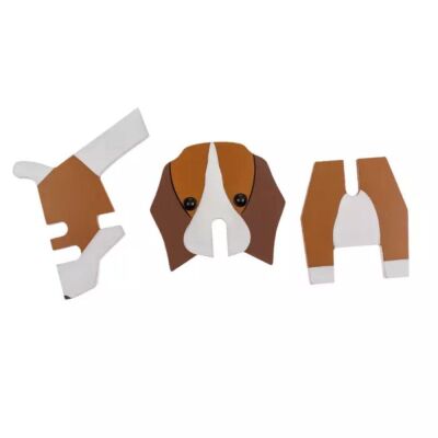 Ahşap Gözlük Tutucu (Kedi,Köpek) - 8