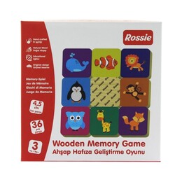 Ahşap Hafıza Oyunu Memory Game - Thumbnail