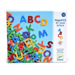 Ahşap Magnetli Harfler 83 Adet - Djeco