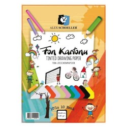 Alex Schoeller Fon Kartonu 160 Gr 35 x 50 Cm 10lu - Alex Schoeller