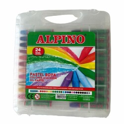 Alpino Pastel Boya Köşeli 24 Renk DC008297 - Thumbnail