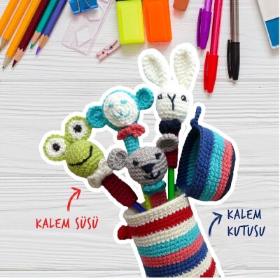 Amigurumi Okul Seti - 2