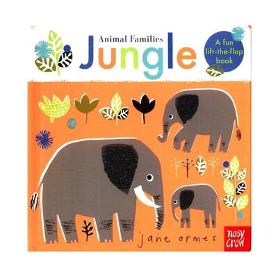 Animal Families Jungle Kapakçıklı Kitap 0-3 Yaş