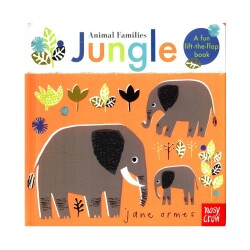 Animal Families Jungle Kapakçıklı Kitap 0-3 Yaş - Nosy Crow