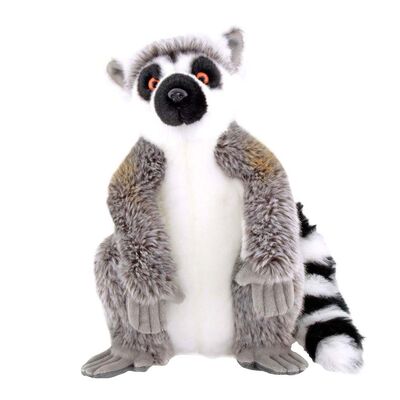 Animals Of The World Peluş Oyuncak Oturan Lemur 28 Cm