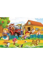 Art Kids Çiftlik Hayatı 35+60 Parça Puzzle - Thumbnail
