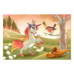 Art Kids Masum Pony 50 Parça Ahşap Puzzle - Thumbnail