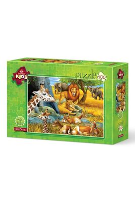 Art Kids Orman Hayvanları 200 Parça Puzzle
