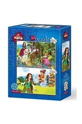 Art Kids Prensesin Hayali 2X100 Parça Puzzle - Thumbnail