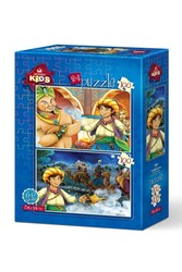 Art Kids Sihirli Lamba 2X100 Parça Puzzle - Thumbnail