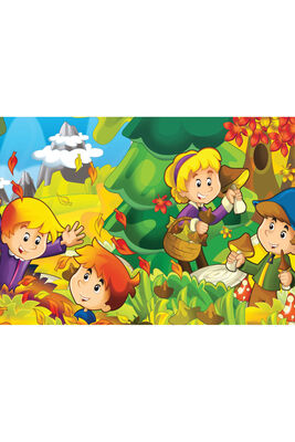 Art Kids Sonbahar İlkbahar 24+35 Parça Puzzle