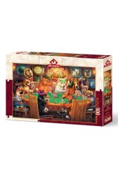 Art Puzzle Kumarbaz Köpekler 500 Parça Puzzle - Art Puzzle