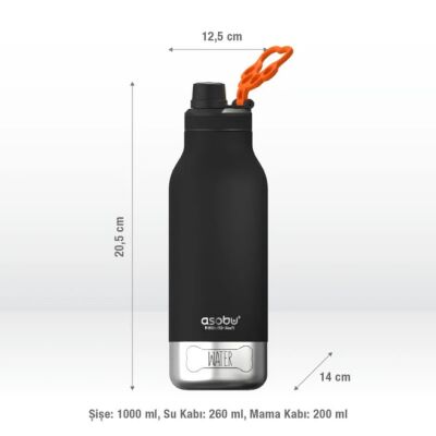 Asobu Barky Bottle - Pastel Blue - 3