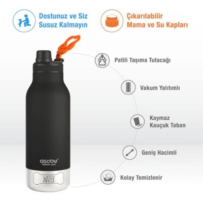 Asobu Barky Bottle - Pastel Blue - 4