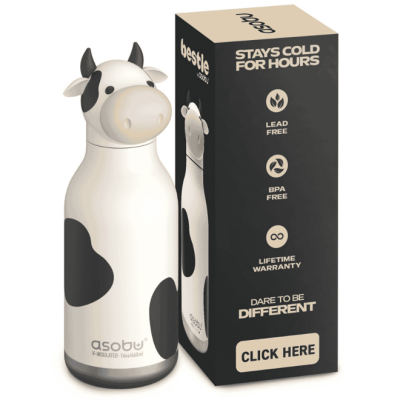 Asobu Bestie Bottle - Cow - 7