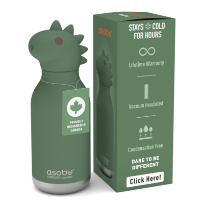 Asobu Bestie Bottle - Dinosaur - 7