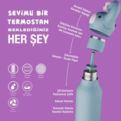 Asobu Bestie Bottle - Elephant - 2