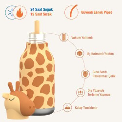Asobu Bestie Bottle - Giraffe - 4