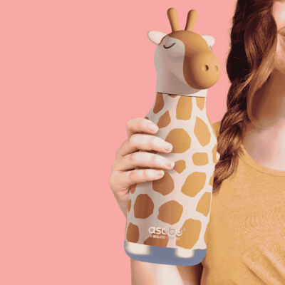 Asobu Bestie Bottle - Giraffe - 7